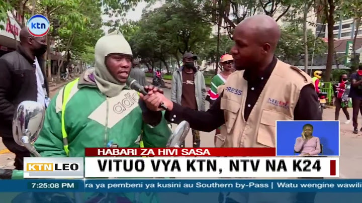Makumi ya watu wauguza majeraha mabaya kutokana na machafuko ya hii leo katika maandamano Nairobi