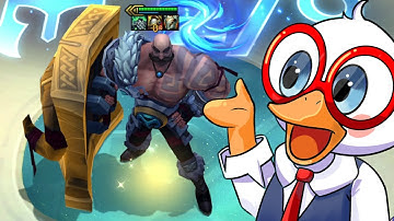 Braum 3 Star was recently buffed. He is beyond insane now.