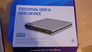 External DVD/Blu-ray 3D Unboxing and a quick test