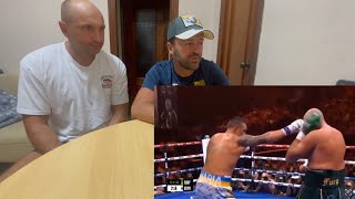 Бокс Усик Александр v Тайсон Фьюри 7-12 раунд, комментируем / boxing Tayson Fury vs Usyk Oleksandr