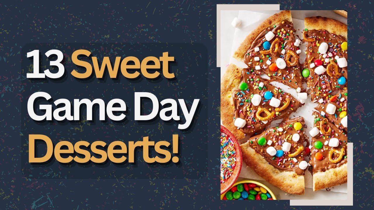 13 простых десертов для Суперкубка, которые принесут команде заветную победу!