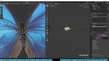 Easiest way to animate butterflies in blender 2.8