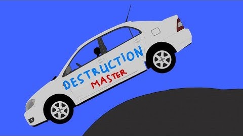 Algodoo New Channel! Algodoo Car Crashes & Destruction #1 (CHANNEL LINK IN DESCRIPTION)