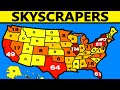 Who has the MOST Skyscrapers?