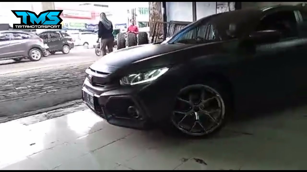 Modifikasi Civic Turbo Memakai HSR R.19 Tipe WURZBURG F1 editor