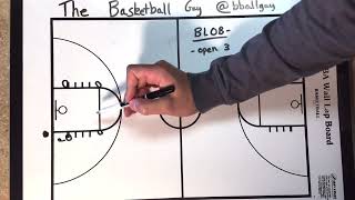 BLOB for an open 3 pointer…..Winning Basketball Plays