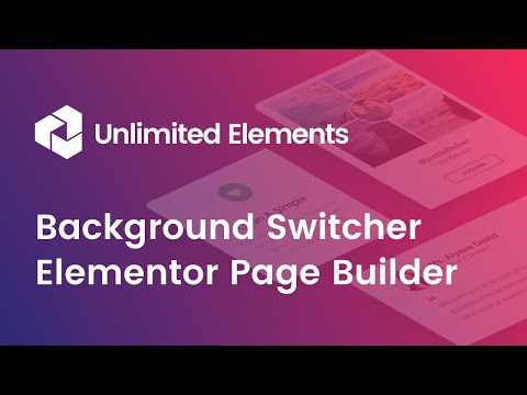 Background Switcher Widget for Elementor