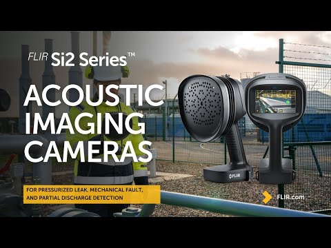 FLIR Si2 | Acoustic Imaging Camera for Air Leak, Mechanical Fault, and Partial Discharge Detection