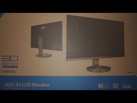 Monitor 23.8” IPS Full HD AOC I2490VXQ review en español