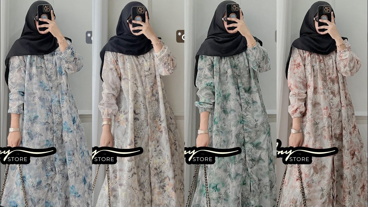 Baju one set celana kulot dan rok model modis - YouTube