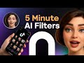 تعلم تصميم فلتر تيك توك بالذكاء الاصطناعي في 5 دقائق فقط 