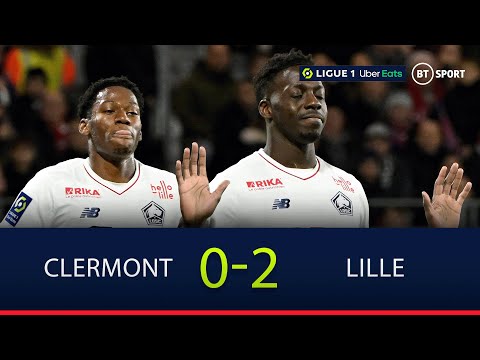 Clermont vs lille (0-2) | lille mark their league return with a convincing win | ligue 1 highlights