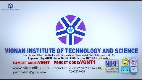 Vignan Institute of Technology & Science|Deshmukhi campus|B.Tech|M.Tech