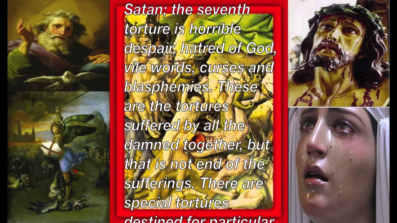 HELL Diary of St. Faustina Kowalska on life after death YouTube