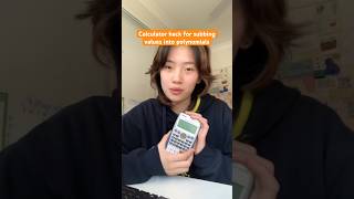 Math calculator hack for substituting values into a variable in an equation- especially polynomials