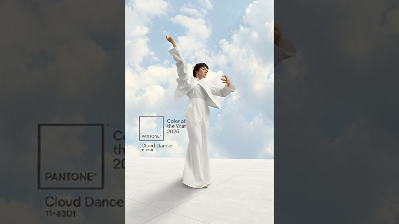 𝗣𝗮𝗻𝘁𝗼𝗻𝗲'𝘀 2026 𝗖𝗼𝗹𝗼𝗿 𝗼𝗳 𝘁𝗵𝗲 𝗬𝗲𝗮𝗿: 𝗖𝗹𝗼𝘂𝗱 𝗗𝗮𝗻𝗰𝗲𝗿 | Grid & Pixel