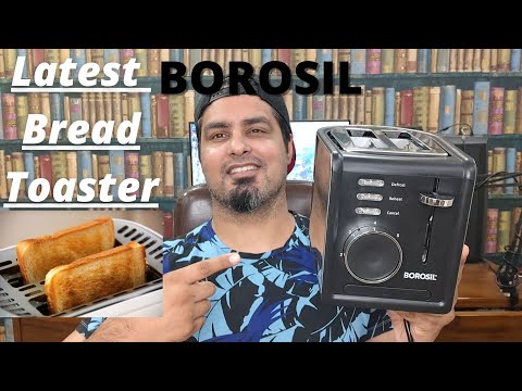 Latest - Borosil - 850-Watt Krispy Pop-up Toaster