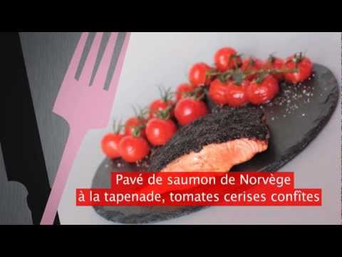 recette-de-cuisine---saumon-en-tapenade,-tomates-confites-sancerre-pierre-chanau