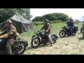 Motorcycles in Normandy, 65th D-Day Anniversary