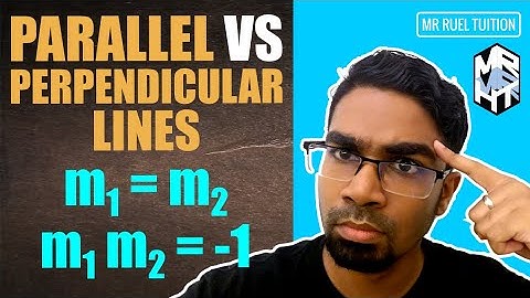 Parallel vs Perpendicular Lines | Practice Examples included