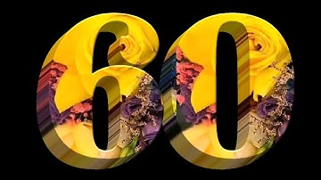 60 SECONDS COUNTDOWN TIMER WITH ANIMATION AND SOUND EFFECT