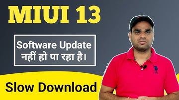 MIUI 13 download problem | retrieving info update problem | redmi | Xiaomi | poco