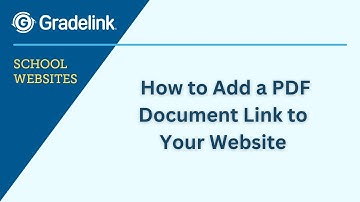 How to Add a PDF Document Link to Your Website 📄