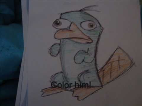 Comment dessiner Perry le Ornithorynque (Version 1)