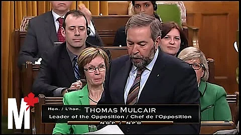 When Tom Mulcair berated Subway and A&W