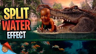 The Easiest Way to do the Split Water Effect in Photoshop screenshot 5