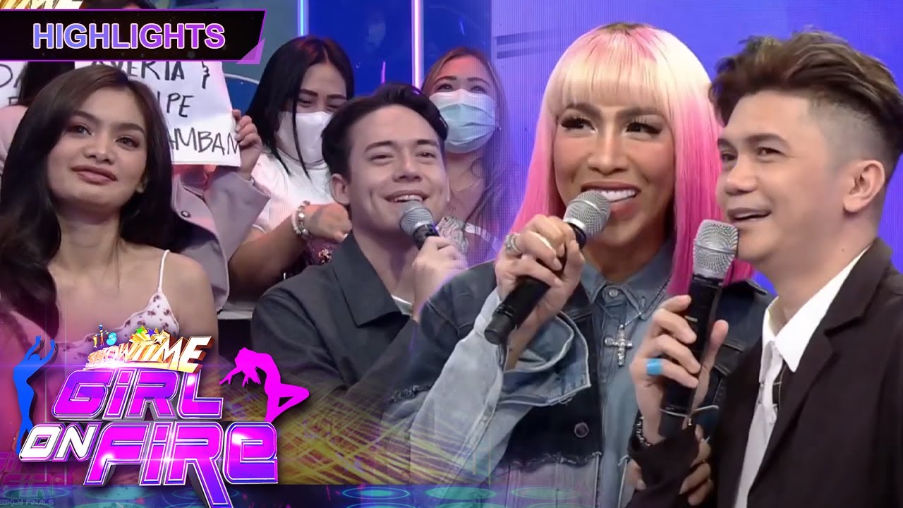 ⁣Vice Ganda notices Cianne and Jameson seated next to each other | Girl On Fire