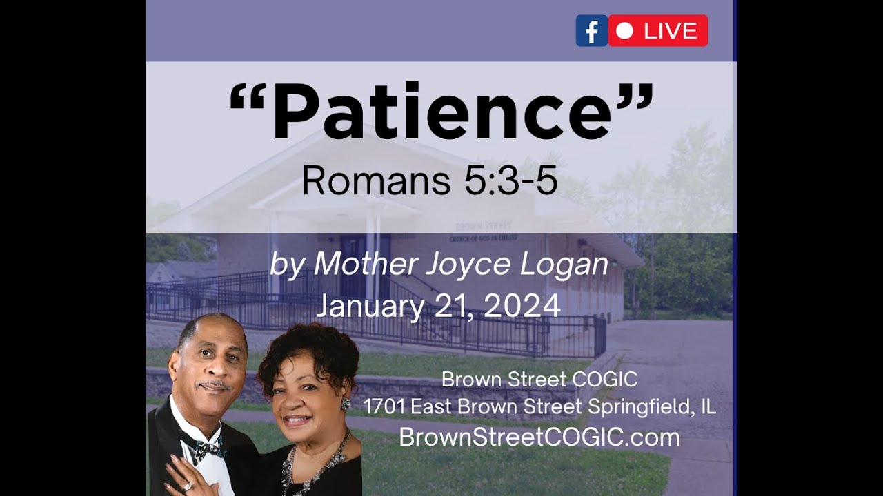Patience Mother Joyce Logan - 01 21 24