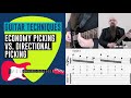 [Guitar Techniques] Economy Picking vs. Directional Picking