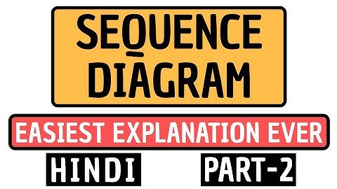 Sequence Diagram Part-2 Explained in Hindi l UML Diagram l Software Modeling and Designing Course