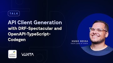 API Client Generation with DRF-Spectacular and OpenAPI-TypeScript-Codegen | Boston Python 2024