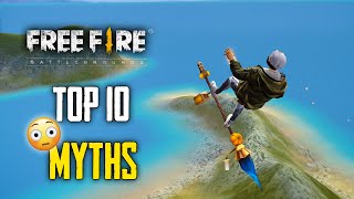 Top 10 Mythbusters in FREEFIRE Battleground | FREEFIRE Myths #273