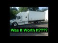 Box Truck to RV!! Was it worth it??