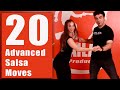 20 advanced salsa patterns and footwork  in 8 minutes 