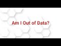 SDM June 2025 - Am I Out of Data?