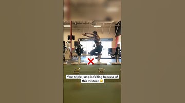 How to jump farther in the triple jump #triplejump