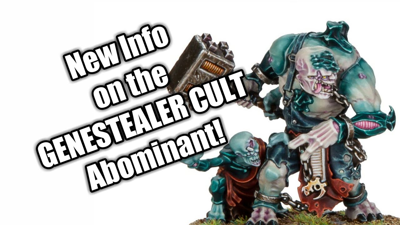 40K Abominant Genestealer Cults Warhammer