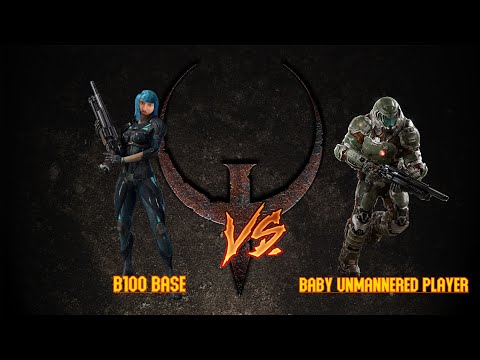 b100.Base vs Baby Unmannered Player | bo3 | Quake ROFL League | BaseCast