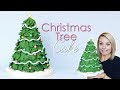 How to make a Christmas Tree Cake Tutorial