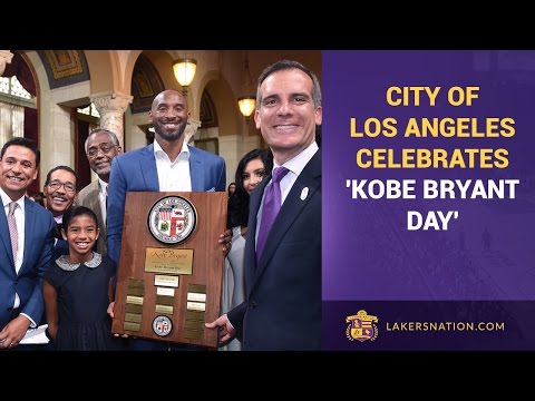 Los Angeles City Declares 'Kobe Bryant Day'