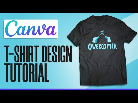 Create T-Shirt Designs On Canva To Sell | Canva & ECommerce