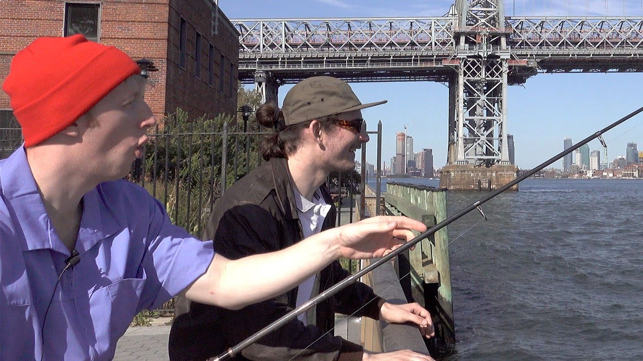 Fishing in the East River of NYC YouTube