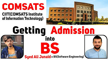 Getting Admission into BS at COMSATS University Islamabad 2023- NTS Testing/Merits/Fee/Scholarship