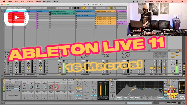 Ableton Live 11 - Now has 16 Macros