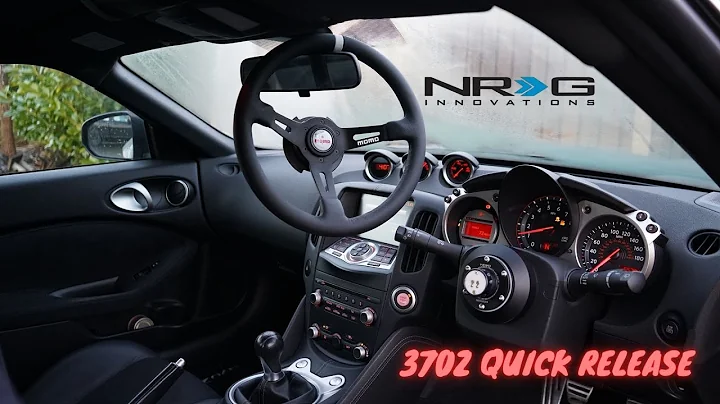 370z NRG Quick Release Steering Wheel INSATLL!