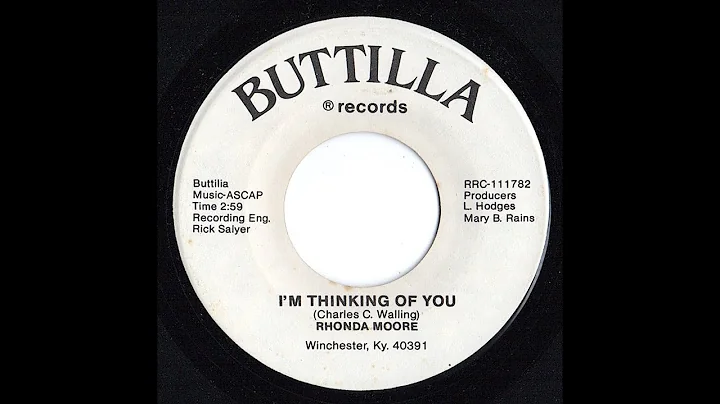 Rhonda Moore - "I'm Thinking Of You"